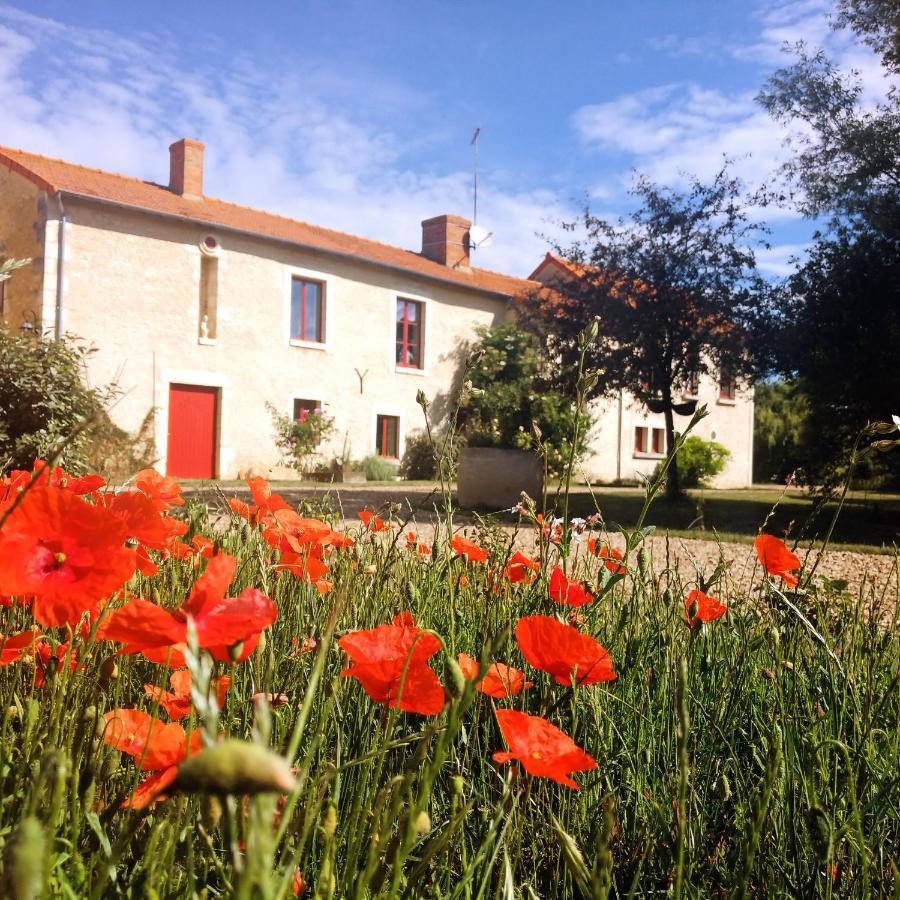 Villa Au Repos Des Elfes Braye-sous-Faye Exterior foto